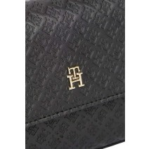TOMMY HILFIGER ICON DAILY POUCH MONO ΤΣΑΝΤΑ ΓΥΝΑΙΚΕΙΑ BLACK