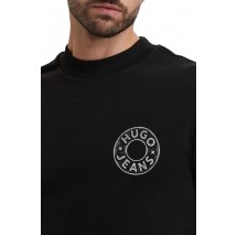 HUGO BOSS NEDOS JERSEY SWEATSHIRT ΜΠΛΟΥΖΑ ΦΟΥΤΕΡ ΑΝΔΡΙΚΗ BLACK