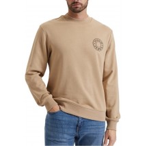 HUGO BOSS NEDOS JERSEY SWEATSHIRT ΜΠΛΟΥΖΑ ΦΟΥΤΕΡ ΑΝΔΡΙΚΗ BEIGE