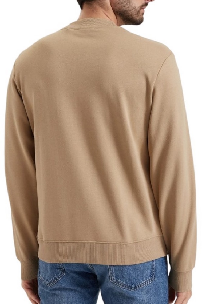 HUGO BOSS NEDOS JERSEY SWEATSHIRT ΜΠΛΟΥΖΑ ΦΟΥΤΕΡ ΑΝΔΡΙΚΗ BEIGE