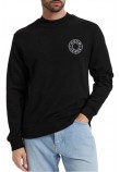 HUGO BOSS NEDOS JERSEY SWEATSHIRT ΜΠΛΟΥΖΑ ΦΟΥΤΕΡ ΑΝΔΡΙΚΗ BLACK