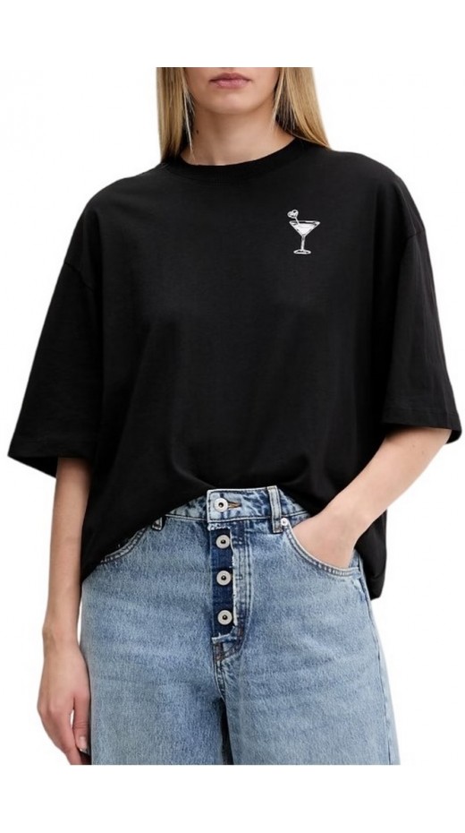 HUGO BOSS JERSEY OVERSIZED TEE B T-SHIRT ΜΠΛΟΥΖΑ ΓΥΝΑΙΚΕΙΑ BLACK