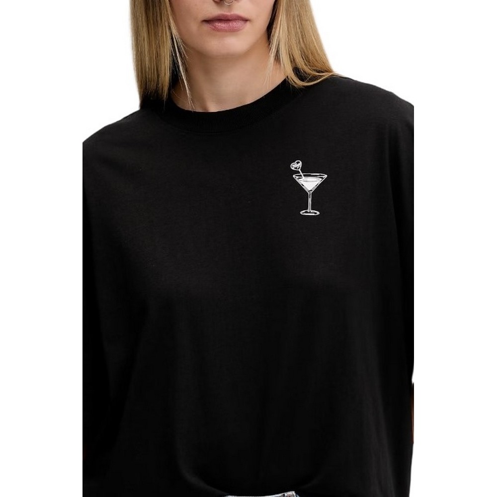 HUGO BOSS JERSEY OVERSIZED TEE B T-SHIRT ΜΠΛΟΥΖΑ ΑΝΔΡΙΚΗ BLACK