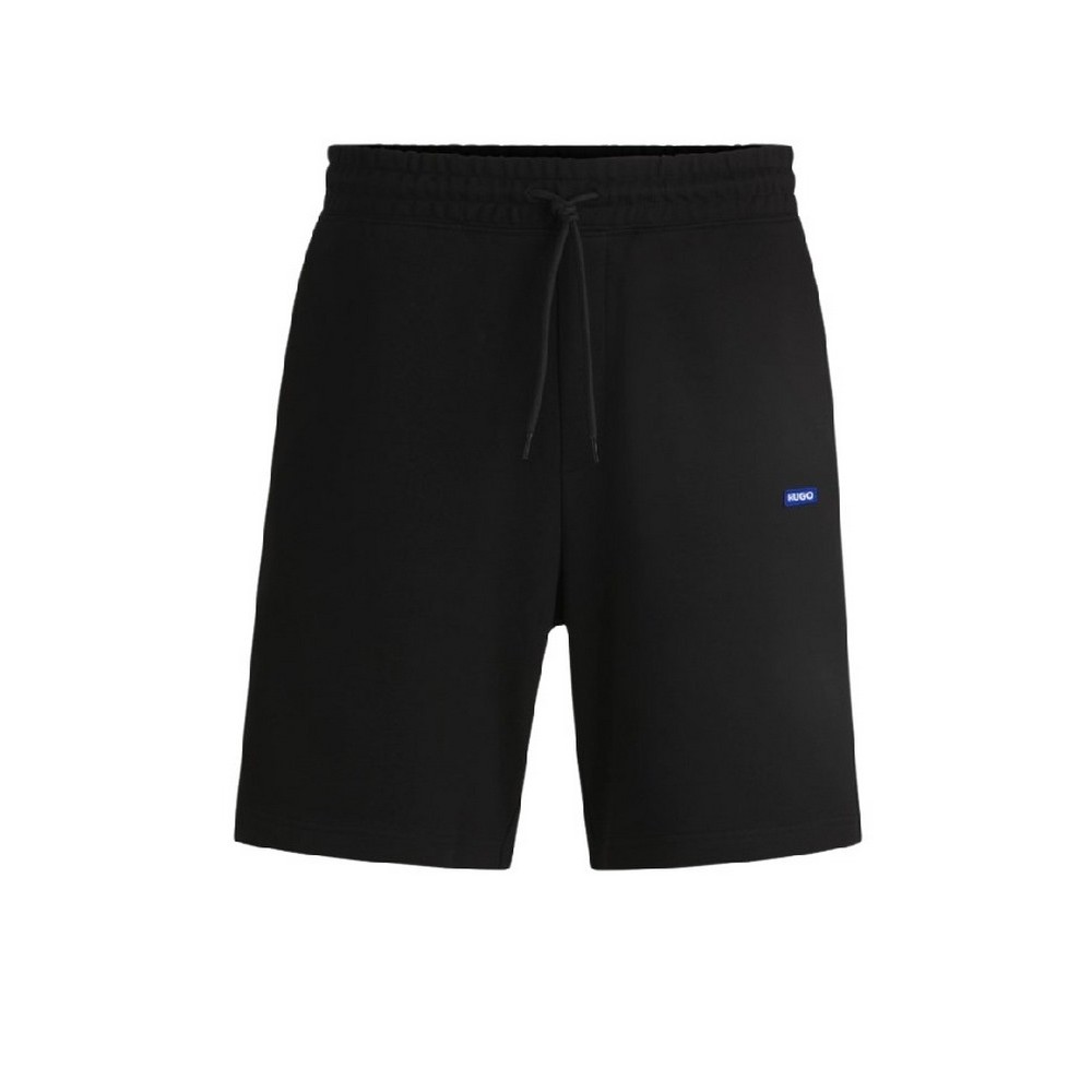 HUGO BOSS JERSEY SHORTS NASENSIO ΒΕΡΜΟΥΔΑ ΑΝΔΡΙΚΗ BLACK
