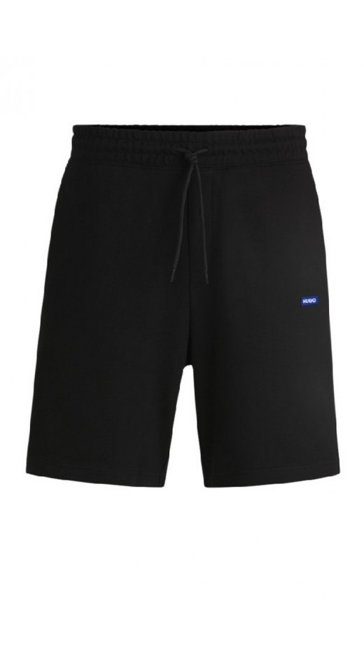 HUGO BOSS JERSEY SHORTS NASENSIO ΒΕΡΜΟΥΔΑ ΑΝΔΡΙΚΗ BLACK