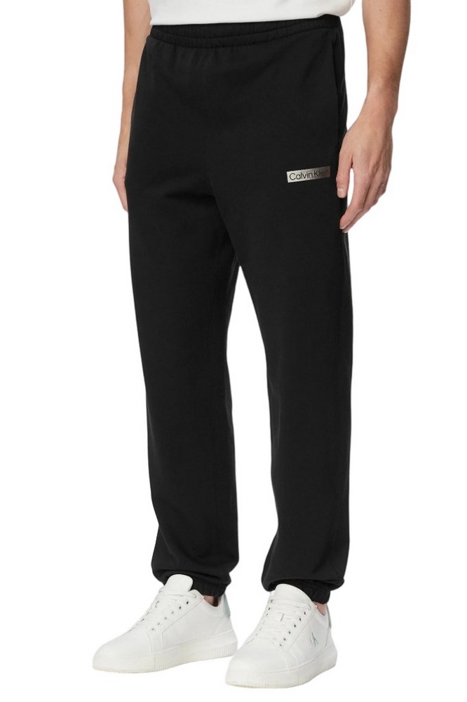 CALVIN KLEIN 350TERRY EU SP GRAPHIC JOGGER ΠΑΝΤΕΛΟΝΙ ΦΟΡΜΑ ΑΝΔΡΙΚΗ BLACK