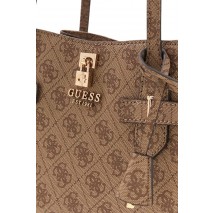 GUESS YESBA GRLFRND SHOULDER SATCHEL ΤΣΑΝΤΑ ΓΥΝΑΙΚΕΙΑ LATTE