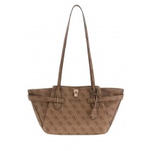 GUESS YESBA GRLFRND SHOULDER SATCHEL ΤΣΑΝΤΑ ΓΥΝΑΙΚΕΙΑ LATTE