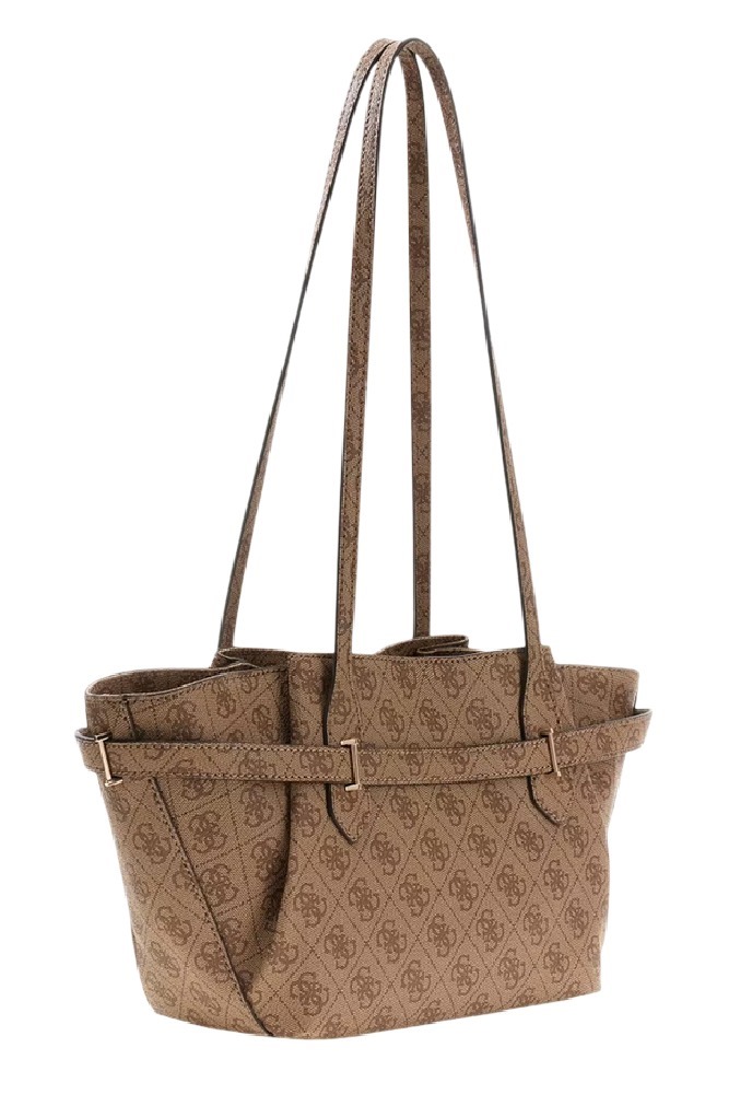 GUESS YESBA GRLFRND SHOULDER SATCHEL ΤΣΑΝΤΑ ΓΥΝΑΙΚΕΙΑ LATTE