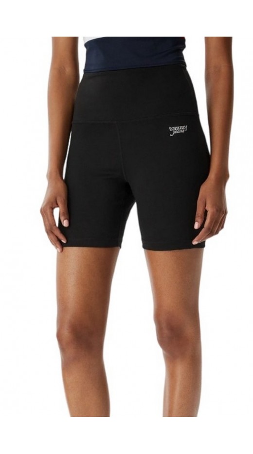 TOMMY JEANS BIKER SHORTS ΚΟΛΑΝ ΓΥΝΑΙΚΕΙΟ BLACK