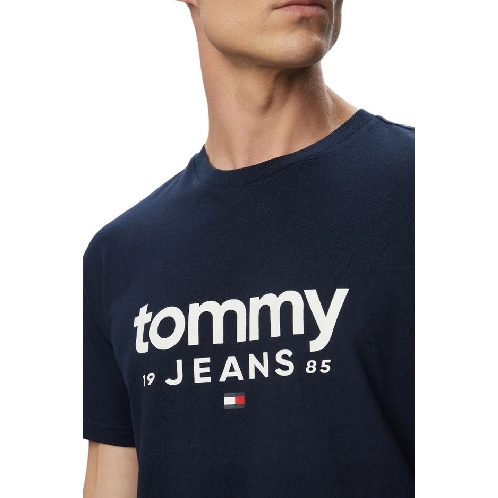 TOMMY JEANS SLIM GRAPHIC T-SHIRT ΜΠΛΟΥΖΑ ΑΝΔΡΙΚΗ NAVY
