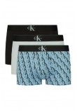 CALVIN KLEIN TRUNK 3PK ΕΣΩΡΟΥΧΟ ΑΝΔΡΙΚΟ CIEL