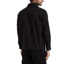 HUGO BOSS EKYNONE CASUAL SHIRT ΠΟΥΚΑΜΙΣΟ ΑΝΔΡΙΚΟ BLACK