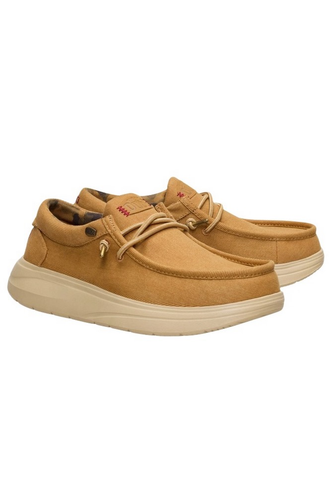 HEY DUDE WALLY CORN TWI11 ΠΑΠΟΥΤΣΙ ΑΝΔΡΙΚΟ BROWN