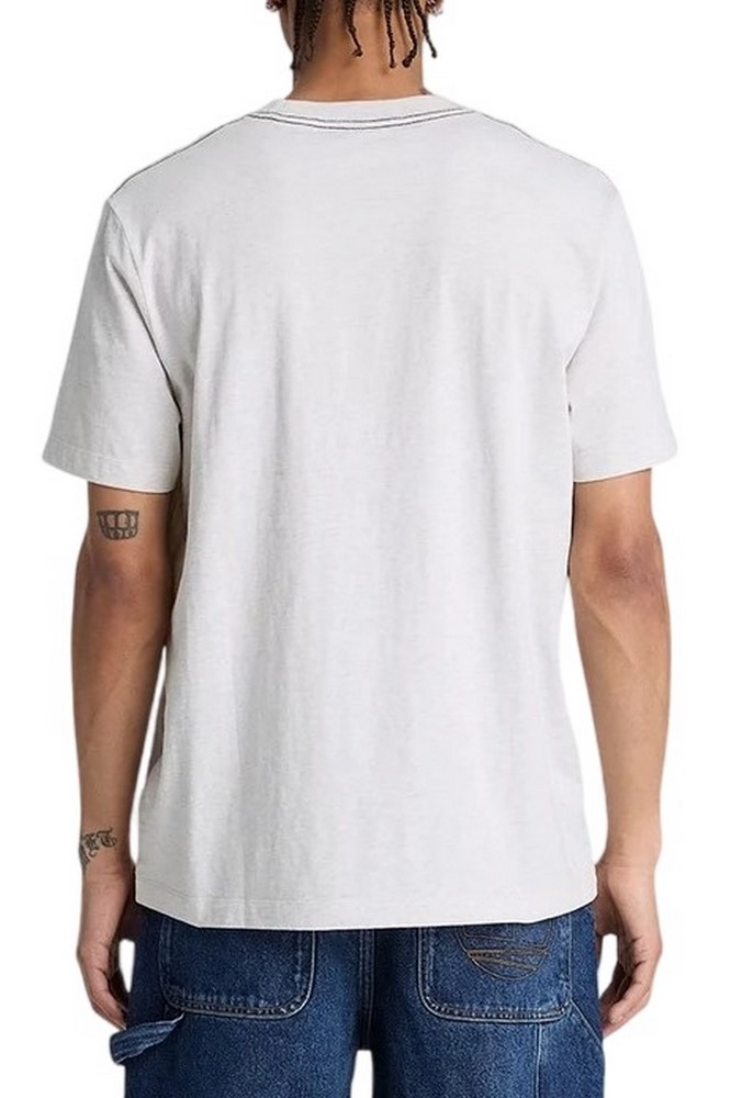 TIMBERLAND 1973 EMBROIDERED T-SHIRT ΜΠΛΟΥΖΑ ΑΝΔΡΙΚΗ ECRU