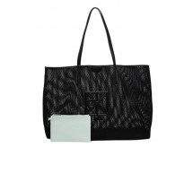 CALVIN KLEIN EMBLEM MESH XL TOTE ΤΣΑΝΤΑ ΓΥΝΑΙΚΕΙΑ BLACK