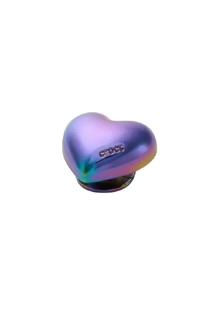 CROCS IRIDESCENT BUBBLE HEART JIBBITZ CHARMS ΑΞΕΣΟΥΑΡ ΓΥΝΑΙΛΕΙΟ MULTI