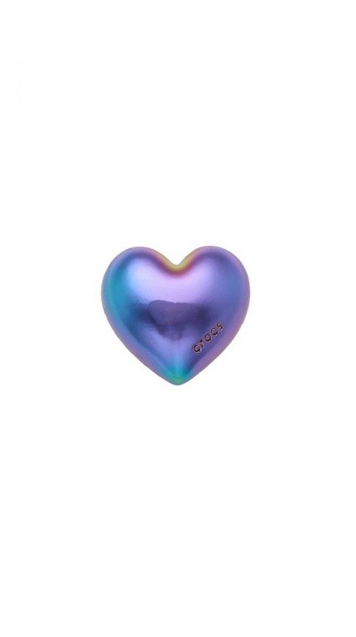 CROCS IRIDESCENT BUBBLE HEART JIBBITZ CHARMS ΑΞΕΣΟΥΑΡ ΓΥΝΑΙΛΕΙΟ MULTI