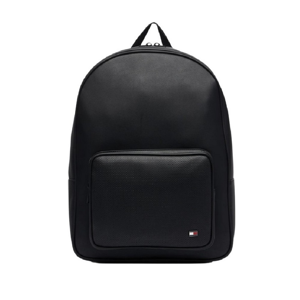 TOMMY HILFIGER FOUNDATION BACKPACK ΤΣΑΝΤΑ ΑΝΔΡΙΚΗ BLACK