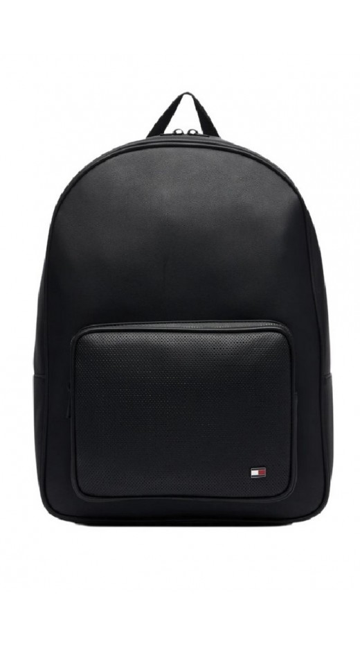 TOMMY HILFIGER FOUNDATION BACKPACK ΤΣΑΝΤΑ ΑΝΔΡΙΚΗ BLACK