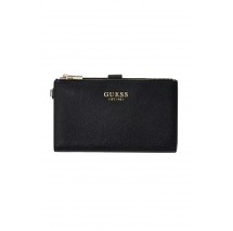 GUESS AMORETTE SLG DBL ZIP ORGANIZER ΠΟΡΤΟΦΟΛΙ ΓΥΝΑΙΚΕΙΟ BLACK