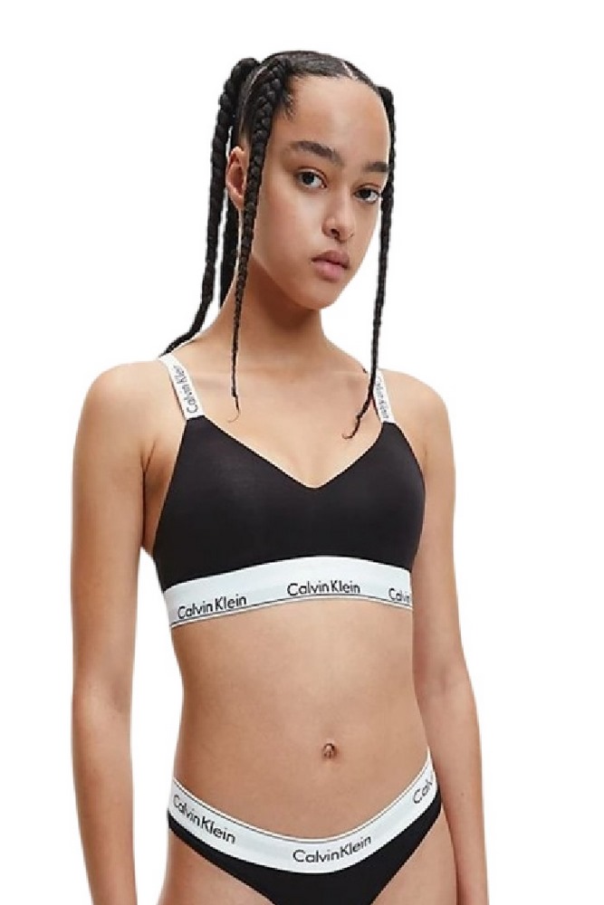 CALVIN KLEIN LGHTLY LINED BRALETTE ΕΣΩΡΟΥΧΟ ΓΥΝΑΙΚΕΙΟ BLACK