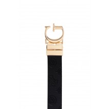 GUESS ELLA LOGO ADJ&REV PANT BELT ΖΩΝΗ ΓΥΝΑΙΚΕΙΑ BLACK