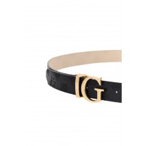GUESS ELLA LOGO ADJ&REV PANT BELT ΖΩΝΗ ΓΥΝΑΙΚΕΙΑ BLACK
