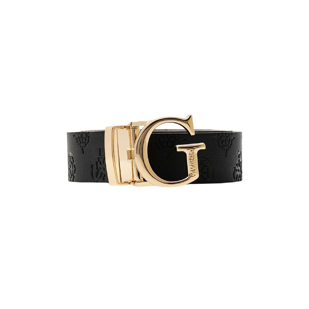 GUESS ELLA LOGO ADJ&REV PANT BELT ΖΩΝΗ ΓΥΝΑΙΚΕΙΑ BLACK