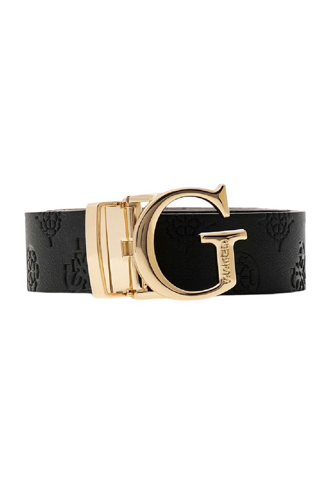 GUESS ELLA LOGO ADJ&REV PANT BELT ΖΩΝΗ ΓΥΝΑΙΚΕΙΑ BLACK