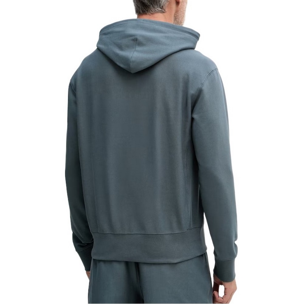 CALVIN KLEIN JEANS PREMIUM TERRY ΜΠΛΟΥΖΑ ΦΟΥΤΕΡ ΑΝΔΡΙΚΗ SLATE GRAY