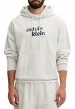CALVIN KLEIN JEANS PREMIUM TERRY ΜΠΛΟΥΖΑ ΦΟΥΤΕΡ ΑΝΔΡΙΚΗ GREY