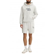 CALVIN KLEIN JEANS PREMIUM TERRY ΜΠΛΟΥΖΑ ΦΟΥΤΕΡ ΑΝΔΡΙΚΗ GREY