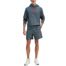 CALVIN KLEIN JEANS PREMIUM TERRY ΜΠΛΟΥΖΑ ΦΟΥΤΕΡ ΑΝΔΡΙΚΗ SLATE GRAY