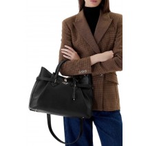 GUESS YESBA GIRLFRIEND SATCHEL ΤΣΑΝΤΑ ΓΥΝΑΙΚΕΙΑ BLACK