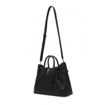 GUESS YESBA GIRLFRIEND SATCHEL ΤΣΑΝΤΑ ΓΥΝΑΙΚΕΙΑ BLACK