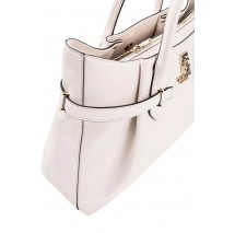 GUESS YESBA GIRLFRIEND SATCHEL ΤΣΑΝΤΑ ΓΥΝΑΙΚΕΙΑ OFF WHITE