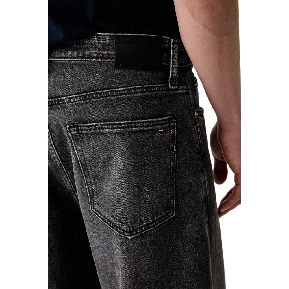TOMMY JEANS JAIMIE RLXD STR BI0187 ΠΑΝΤΕΛΟΝΙ ΑΝΔΡΙΚΟ DENIM BLACK