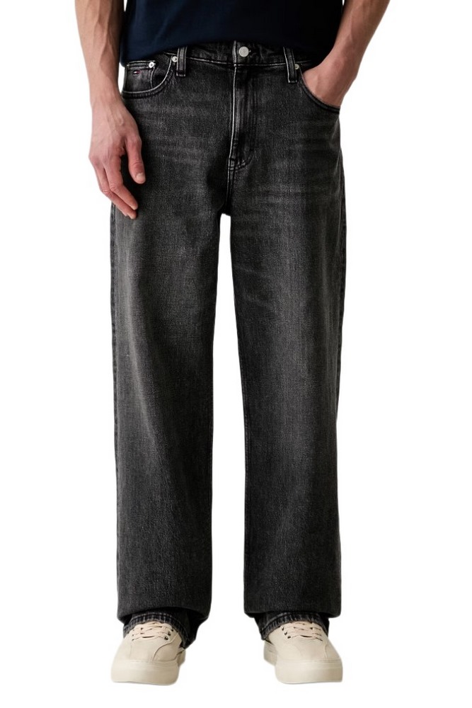 TOMMY JEANS JAIMIE RLXD STR BI0187 ΠΑΝΤΕΛΟΝΙ ΑΝΔΡΙΚΟ DENIM BLACK