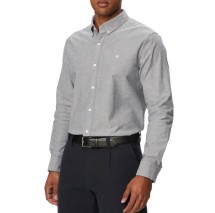 CALVIN KLEIN JEANS SOLID OXFORD CLASSIC SHIRT ΠΟΥΚΑΜΙΣΟ ΑΝΔΡΙΚΟ NAVY
