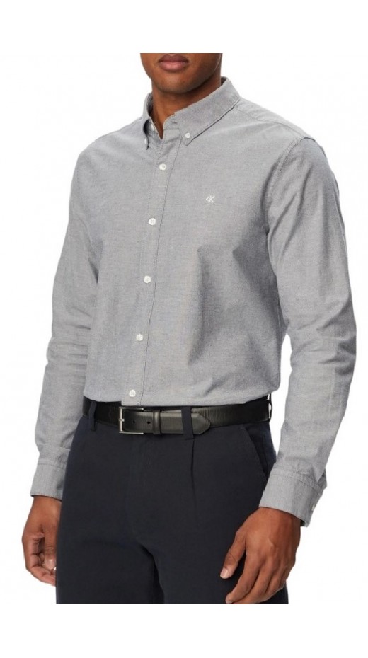 CALVIN KLEIN JEANS SOLID OXFORD CLASSIC SHIRT ΠΟΥΚΑΜΙΣΟ ΑΝΔΡΙΚΟ NAVY