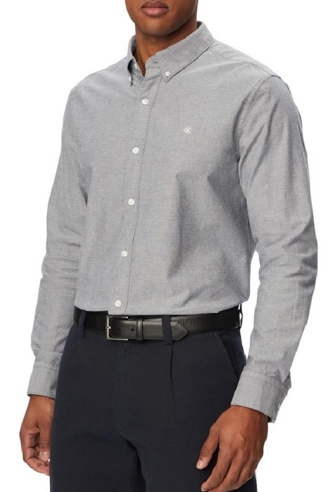 CALVIN KLEIN JEANS SOLID OXFORD CLASSIC SHIRT ΠΟΥΚΑΜΙΣΟ ΑΝΔΡΙΚΟ NAVY