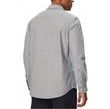 CALVIN KLEIN JEANS SOLID OXFORD CLASSIC SHIRT ΠΟΥΚΑΜΙΣΟ ΑΝΔΡΙΚΟ NAVY