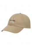 CALVIN KLEIN JEANS MONO LOGO EMBRO CAP ΚΑΠΕΛΟ ΑΝΔΡΙΚΟ BEIGE