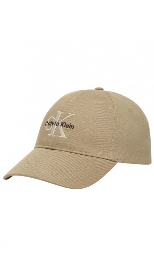 CALVIN KLEIN JEANS MONO LOGO EMBRO CAP ΚΑΠΕΛΟ ΑΝΔΡΙΚΟ BEIGE