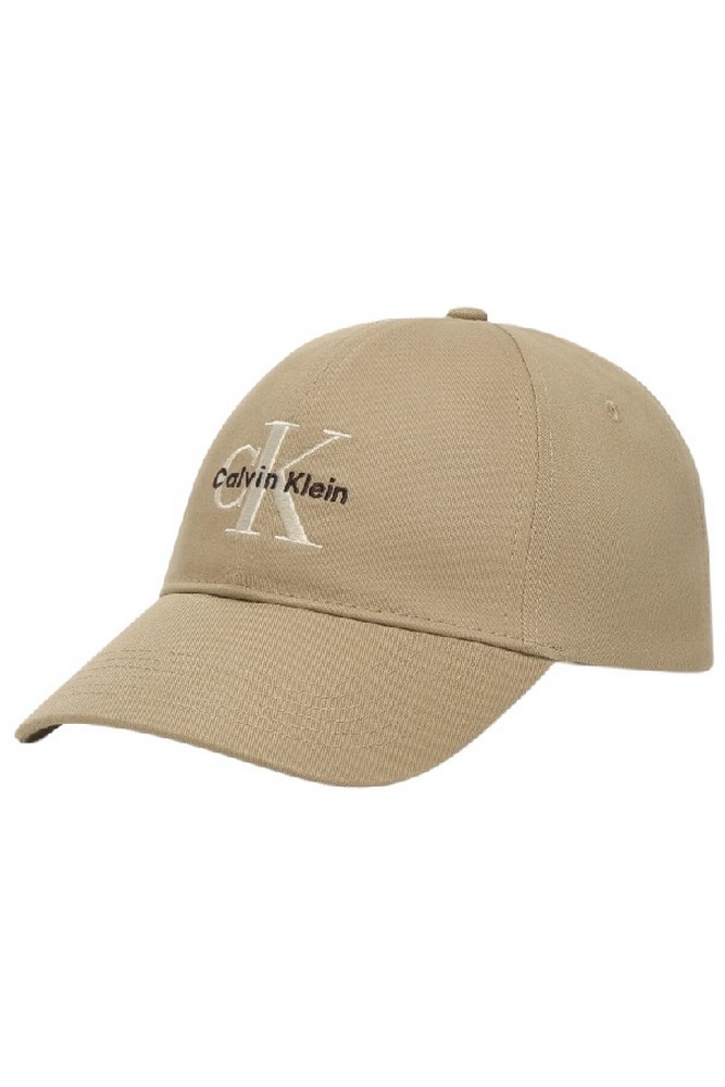 CALVIN KLEIN JEANS MONO LOGO EMBRO CAP ΚΑΠΕΛΟ ΑΝΔΡΙΚΟ BEIGE
