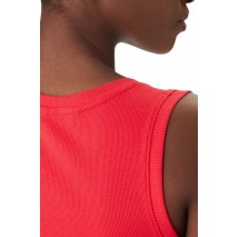 TOMMY JEANS  ESSENTIAL RIB TANK EXT ΤΟΠ ΓΥΝΑΙΚΕΙΟ RED ALERT