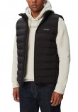 CALVIN KLEIN CLASSIC LTWT NYLON CHANNELED PUF ΑΜΑΝΙΚΟ ΜΠΟΥΦΑΝ ΑΝΔΡΙΚΟ BLACK