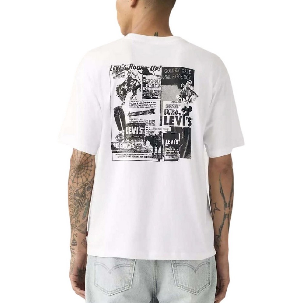 LEVIS VINTAGE FIT GRAPHIC T-SHIRT ΜΠΛΟΥΖΑ ΑΝΔΡΙΚΗ WHITE