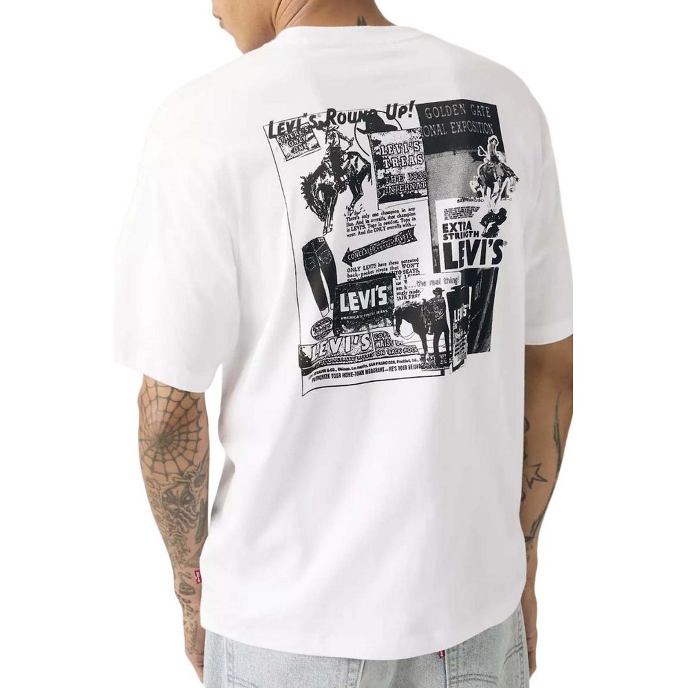LEVIS VINTAGE FIT GRAPHIC T-SHIRT ΜΠΛΟΥΖΑ ΑΝΔΡΙΚΗ WHITE